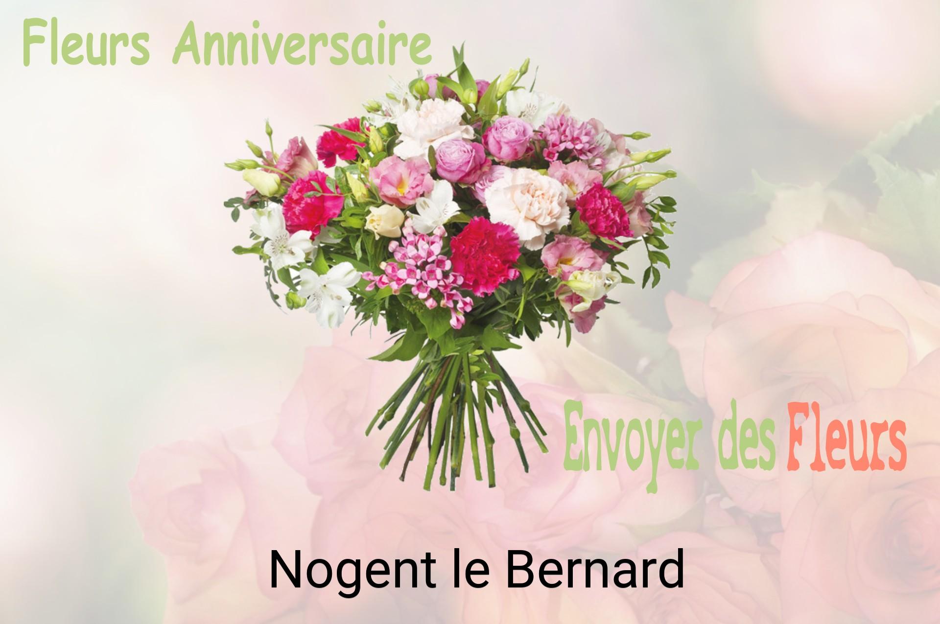 Bouquet de fleurs d’anniversaire livré à Nogent-le-Bernard