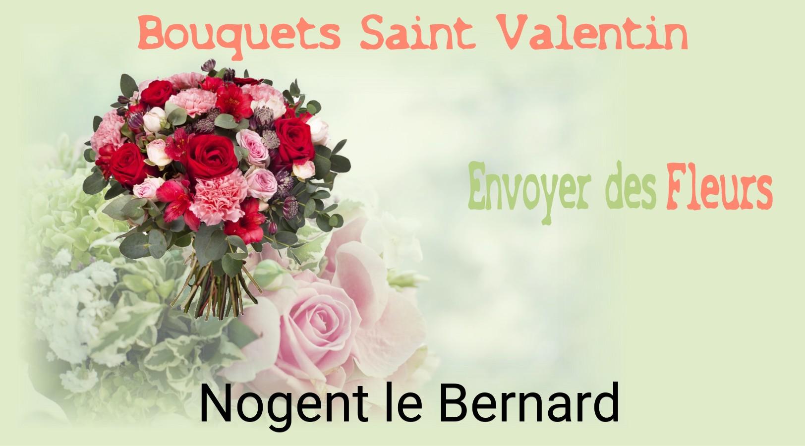 Roses de Saint-Valentin livrées à Nogent-le-Bernard